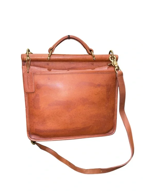 Coach Willis Satchel /Shoulder Bag with COA 1980’s - Picture 6 of 16